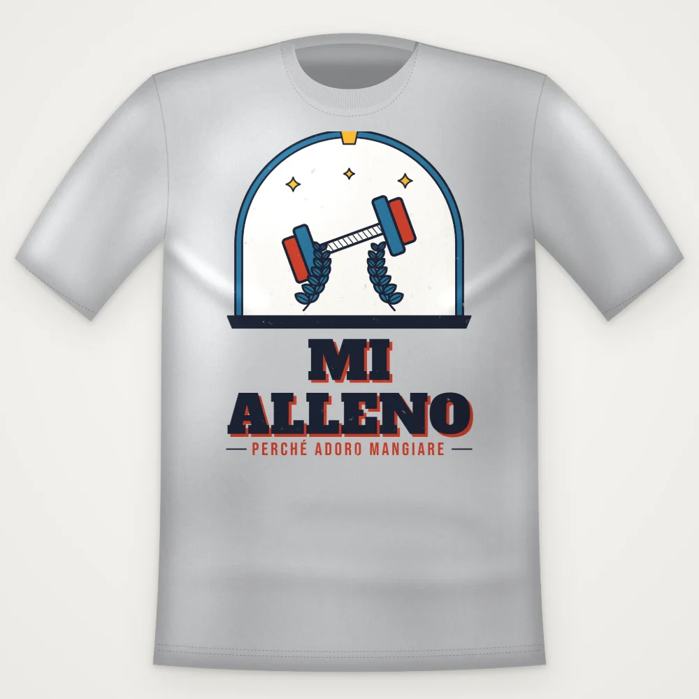 T-Shirt "MI ALLENO"