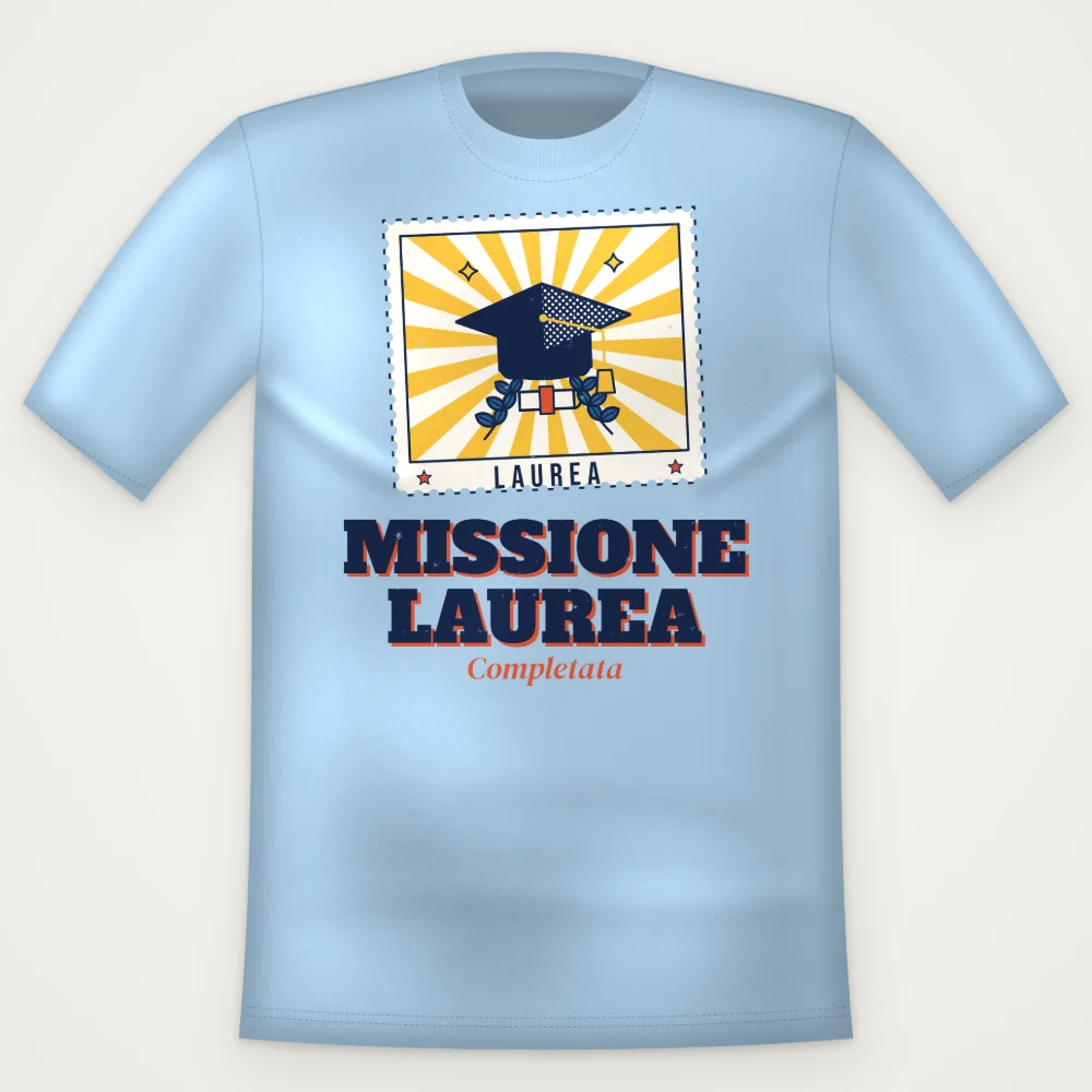 T-Shirt "MISSIONE LAUREA"