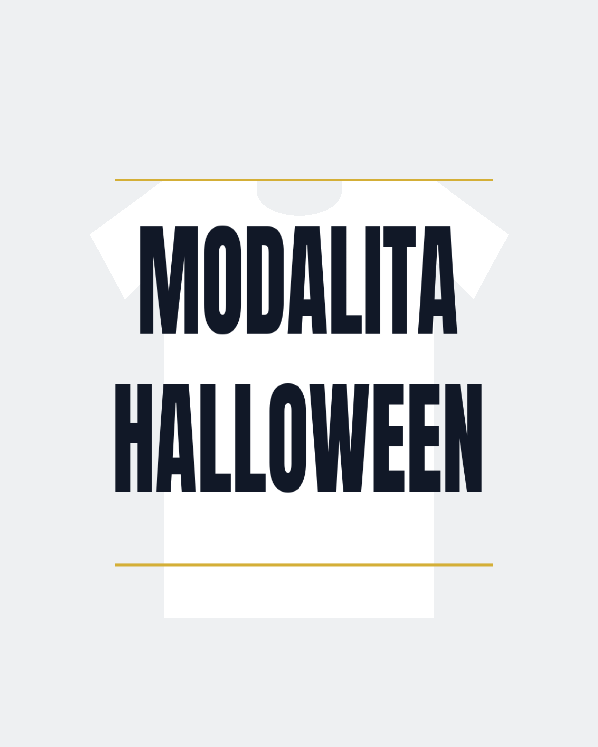 T-Shirt "MODALITA HALLOWEEN"
