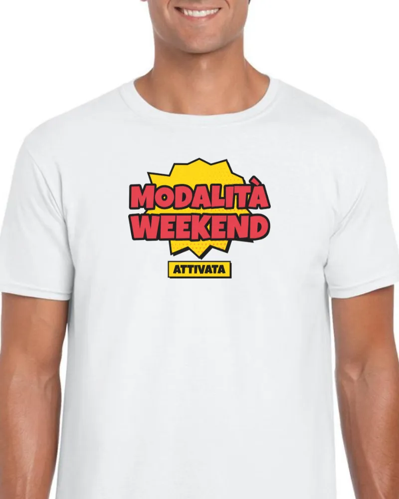 T-Shirt "MODALITA WEEKEND"