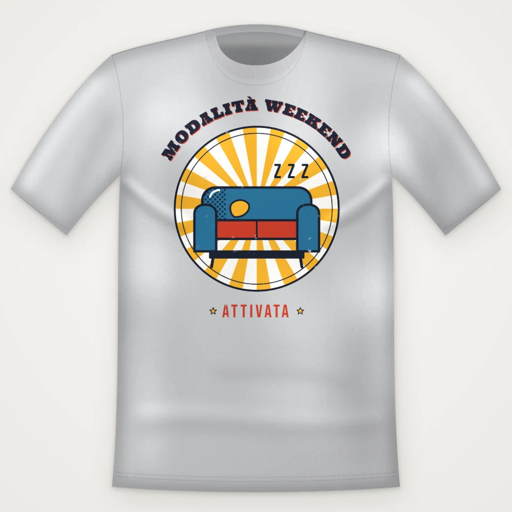 T-Shirt "MODALITA WEEKEND"