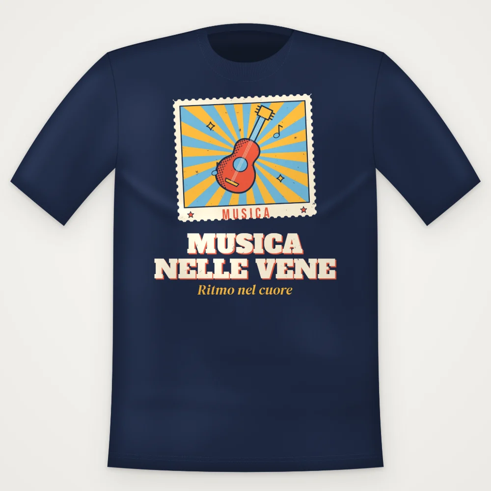T-Shirt "MUSICA NELLE VENE"