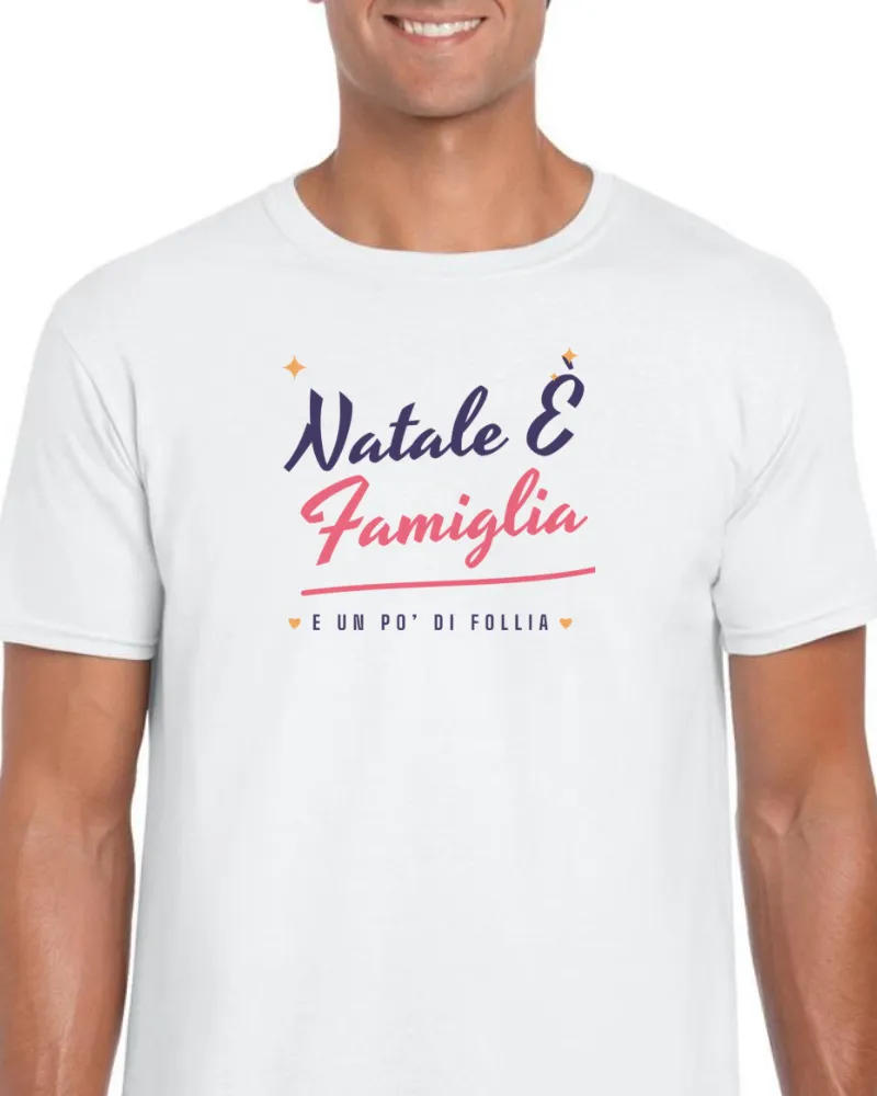 T-Shirt "NATALE E FAMIGLIA"