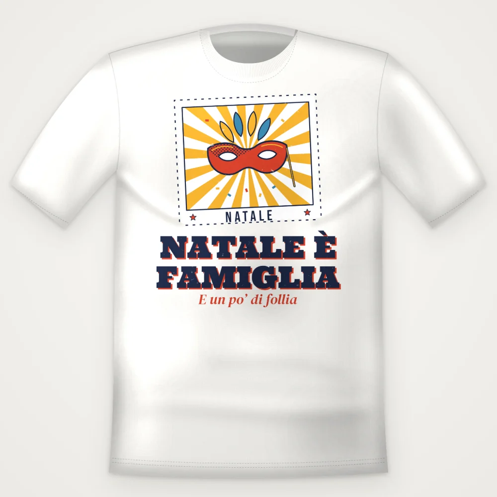 T-Shirt "NATALE E FAMIGLIA"