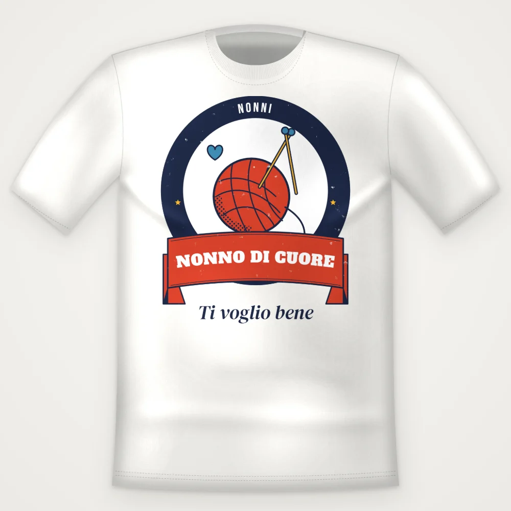 T-Shirt "NONNO DI CUORE"