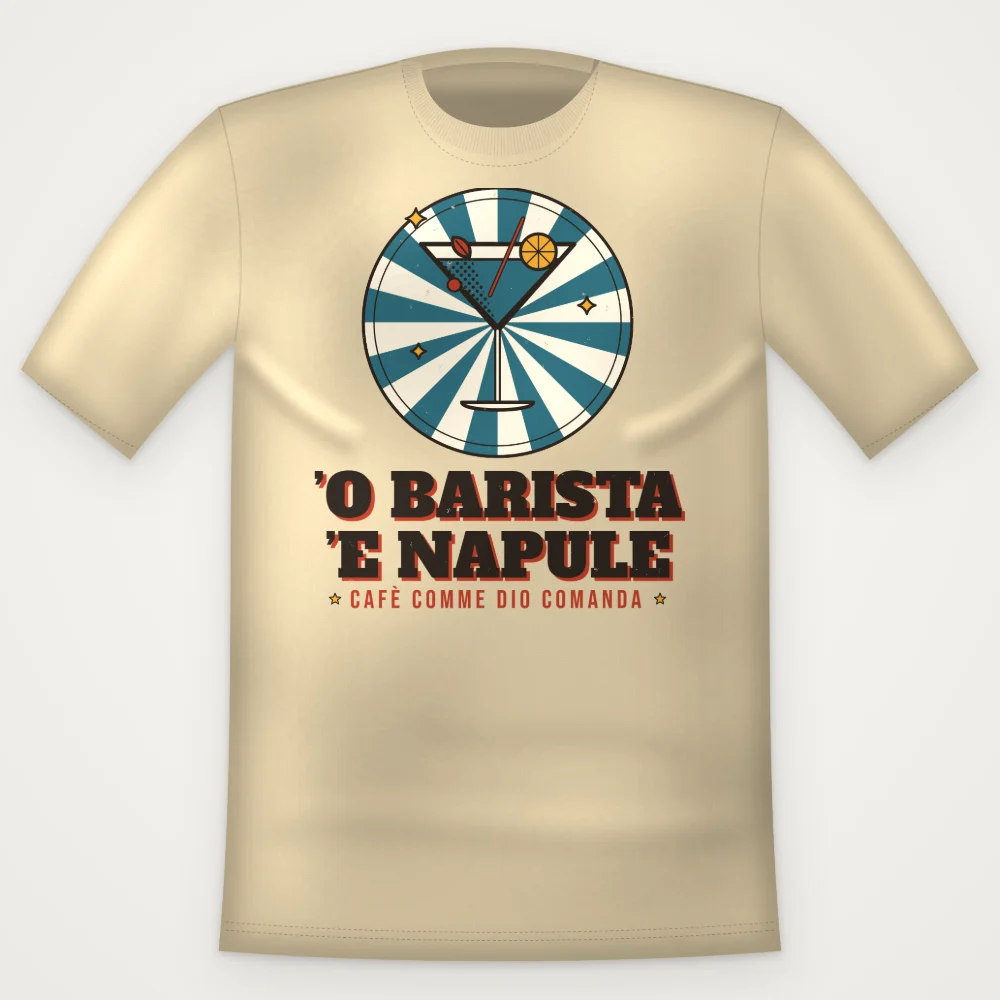 T-Shirt "'O BARISTA 'E NAPULE"