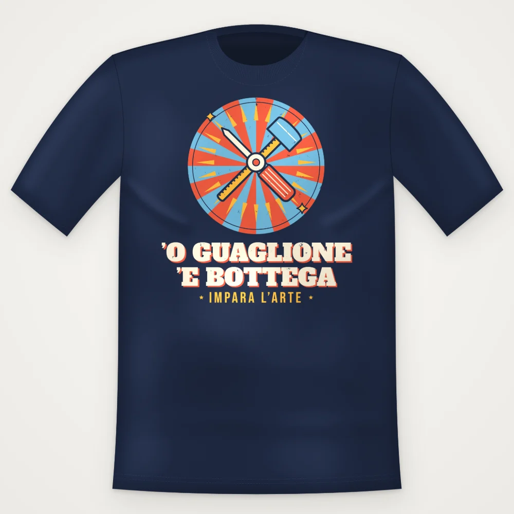 T-Shirt "'O GUAGLIONE 'E BOTTEGA"