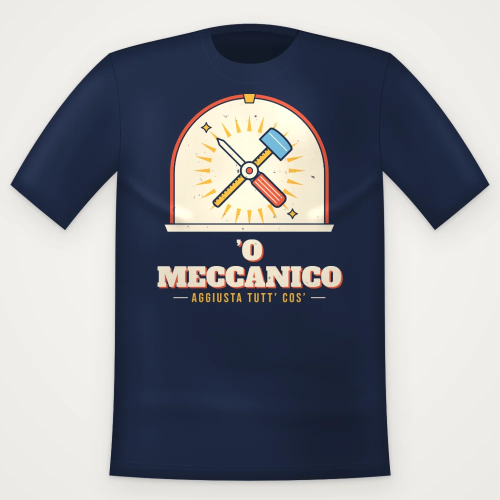 T-Shirt "'O MECCANICO"