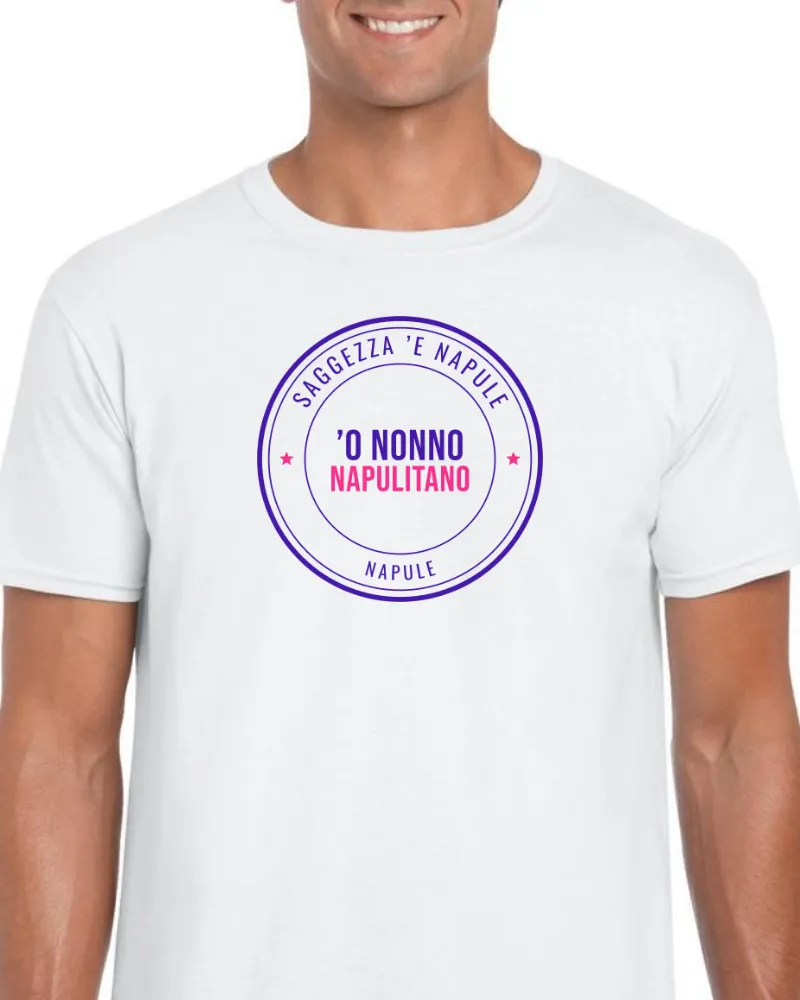 T-Shirt "'O NONNO NAPULITANO"