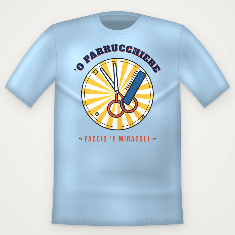 T-Shirt "'O PARRUCCHIERE"