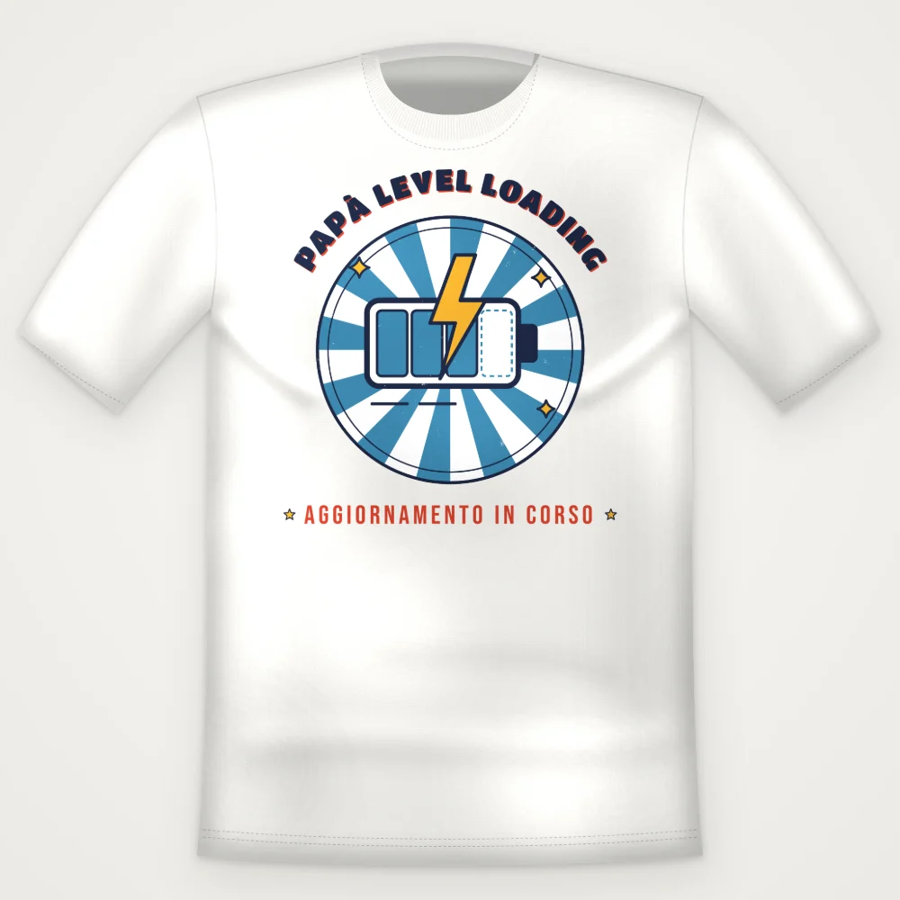 T-Shirt "PAPA LEVEL LOADING"