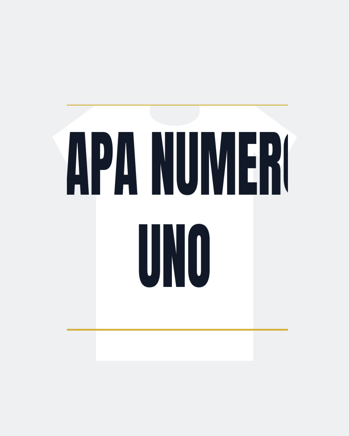 T-Shirt "PAPA NUMERO UNO"
