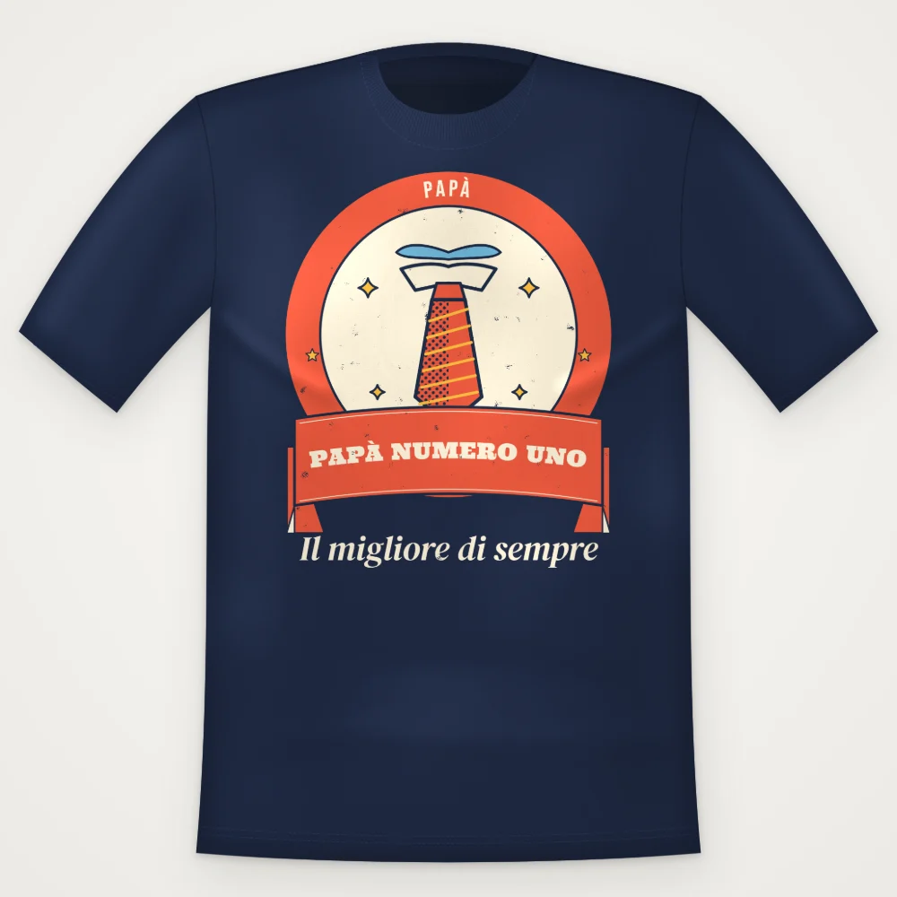 T-Shirt "PAPA NUMERO UNO"