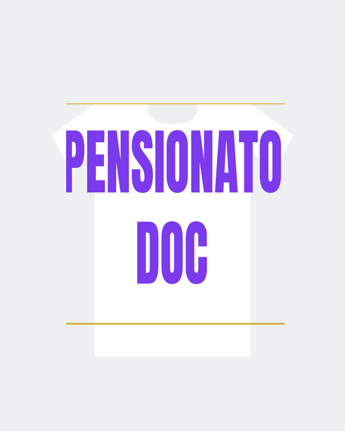 T-Shirt "PENSIONATO DOC"