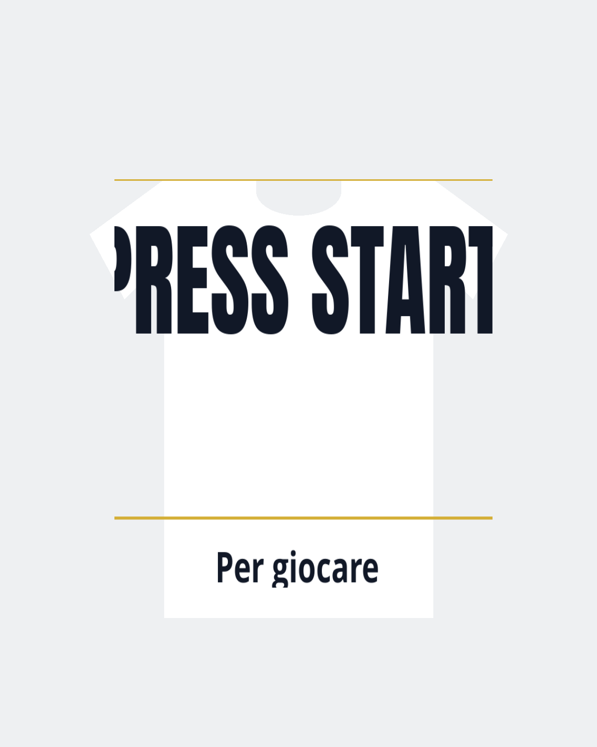 T-Shirt "PRESS START"