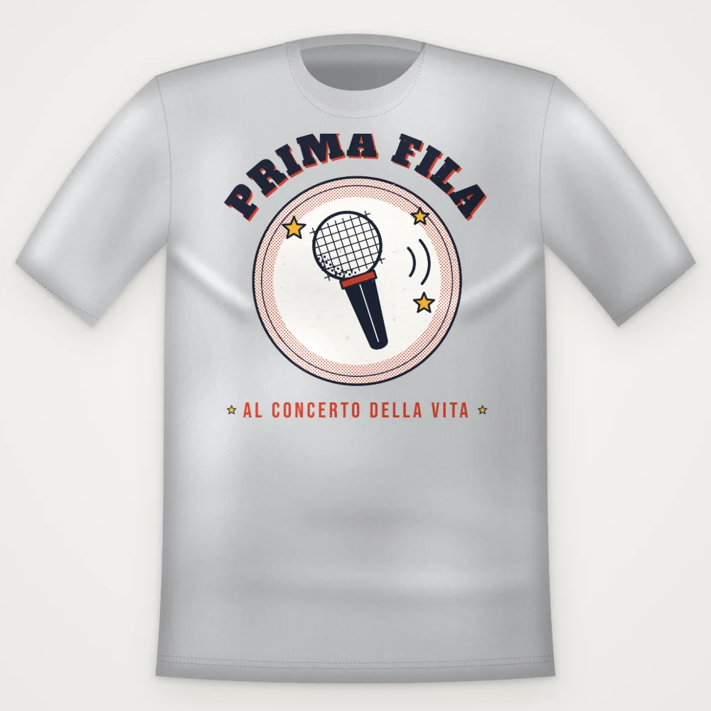 T-Shirt "PRIMA FILA"