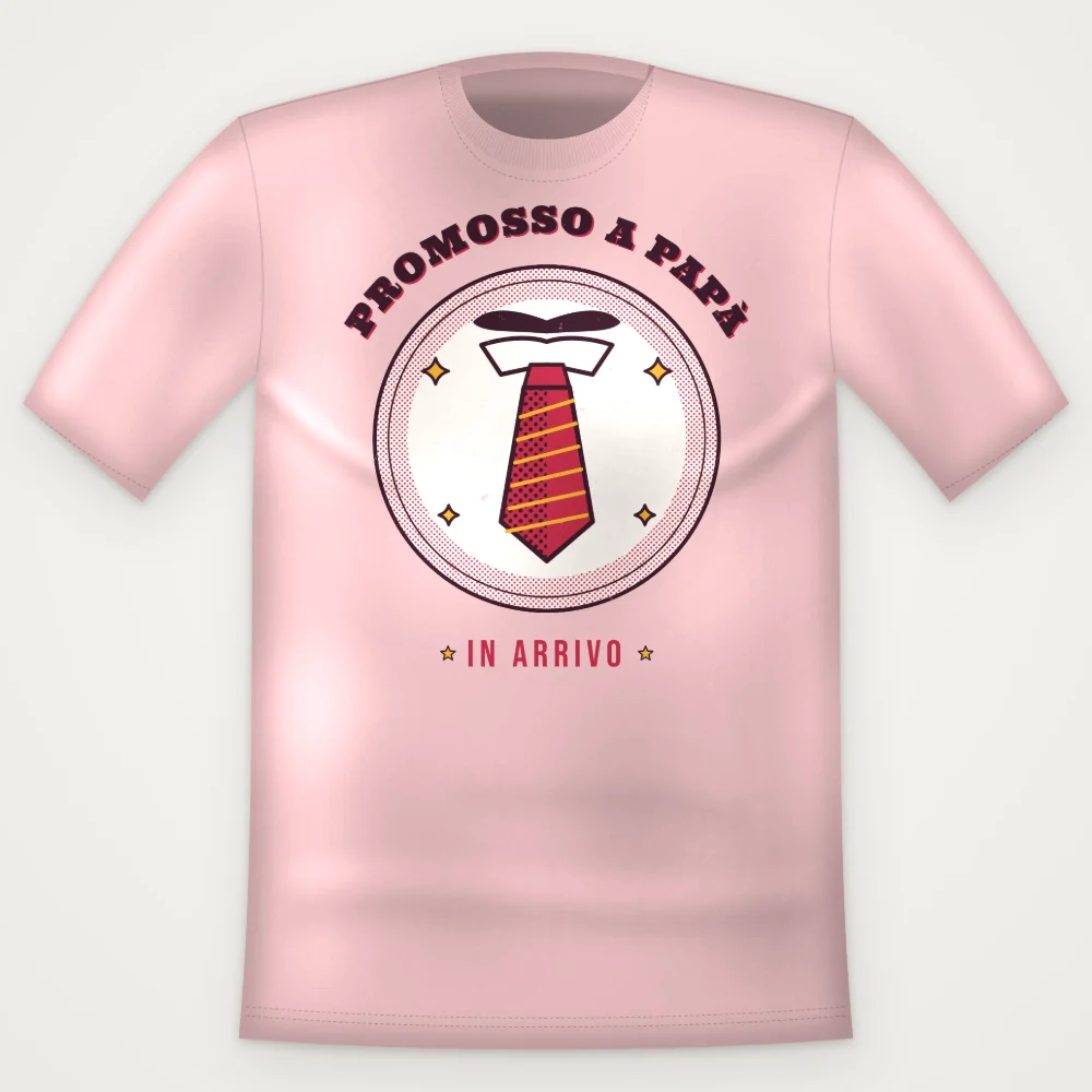 T-Shirt "PROMOSSO A PAPA"