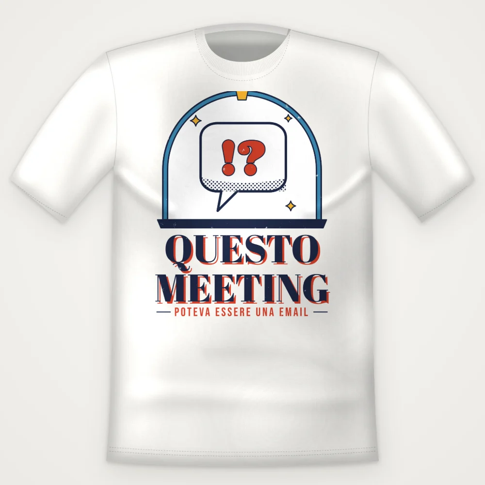 T-Shirt "QUESTO MEETING"