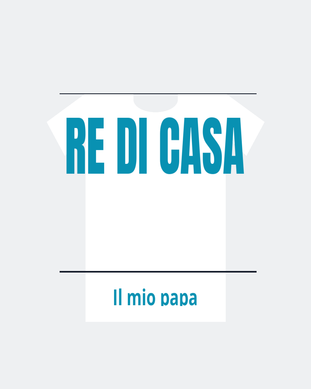 T-Shirt "RE DI CASA"