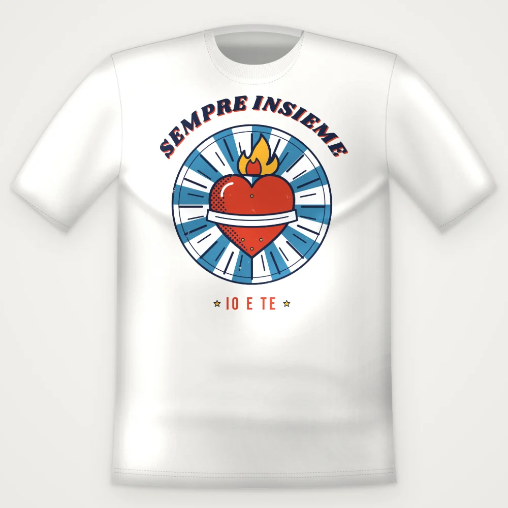 T-Shirt "SEMPRE INSIEME"