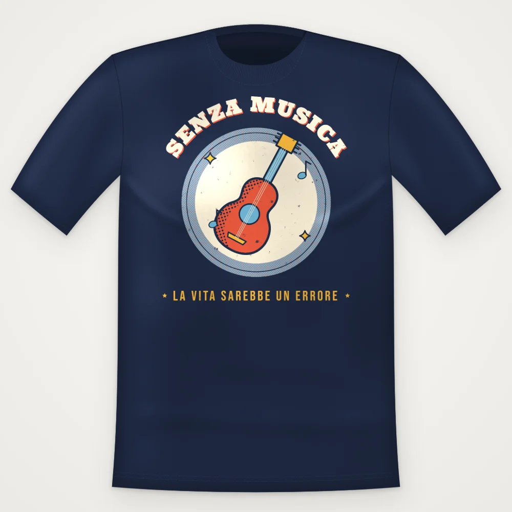 T-Shirt "SENZA MUSICA"