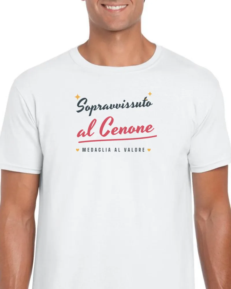 T-Shirt "SOPRAVVISSUTO AL CENONE"