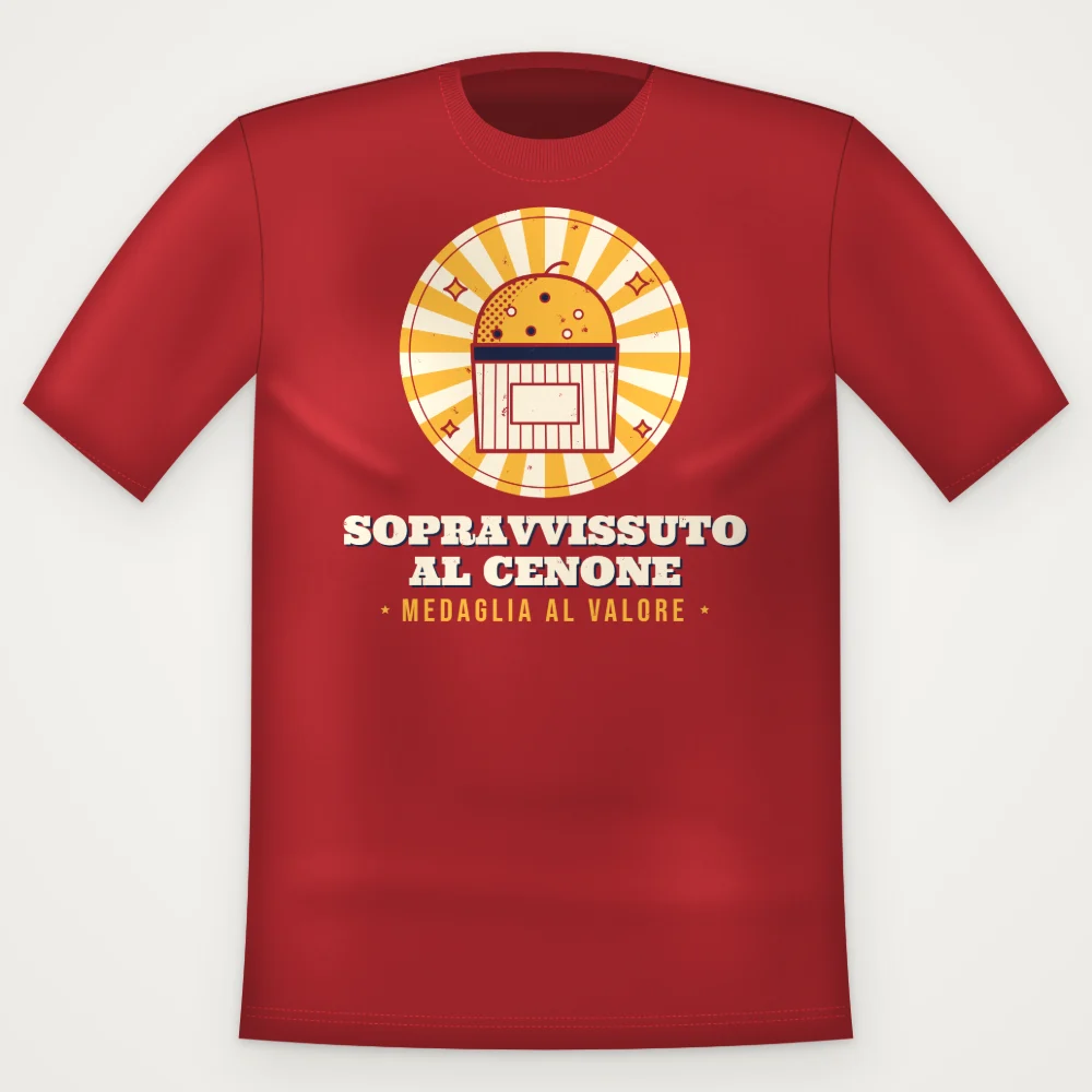 T-Shirt "SOPRAVVISSUTO AL CENONE"
