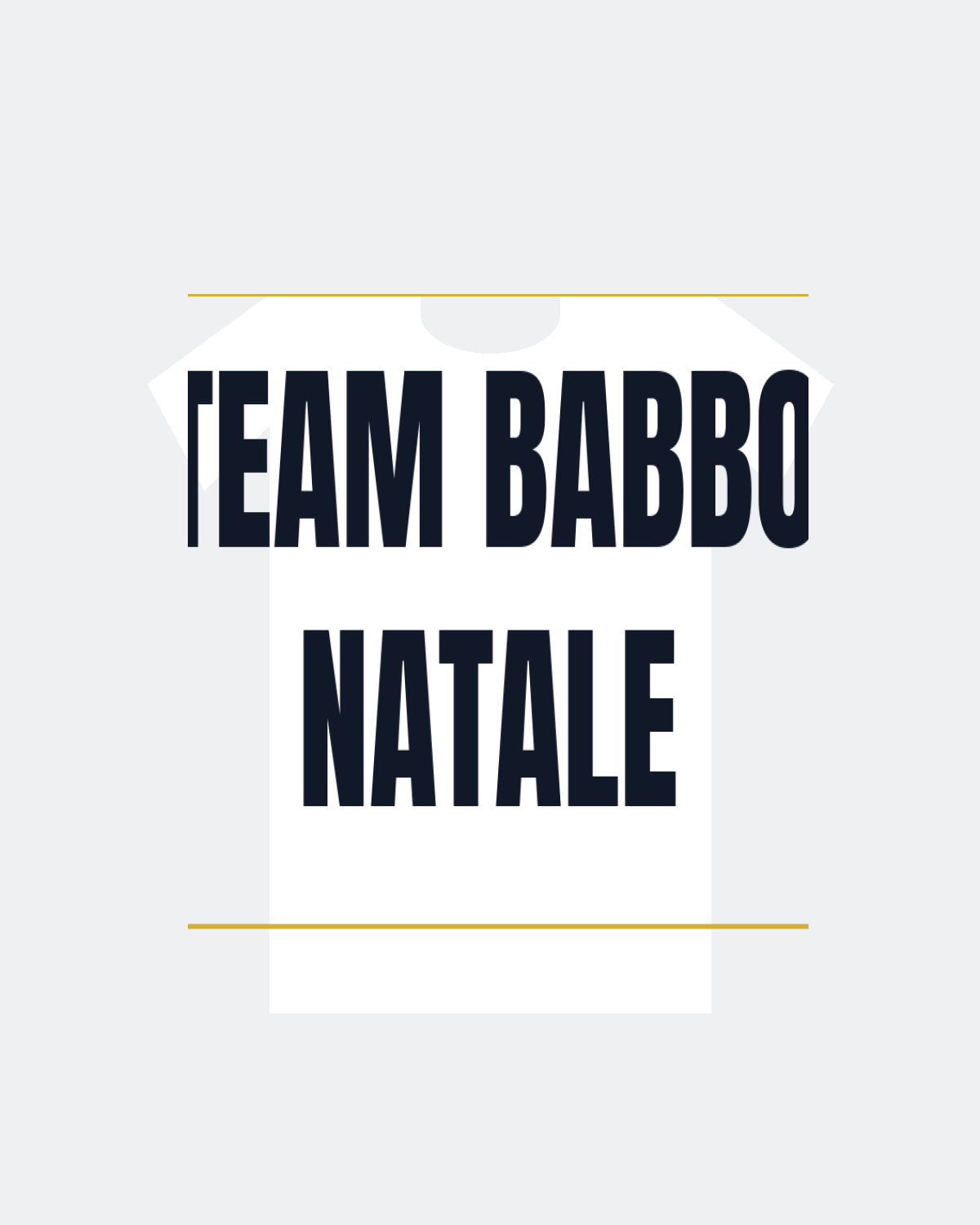 T-Shirt "TEAM BABBO NATALE"