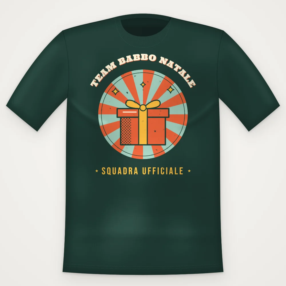 T-Shirt "TEAM BABBO NATALE"