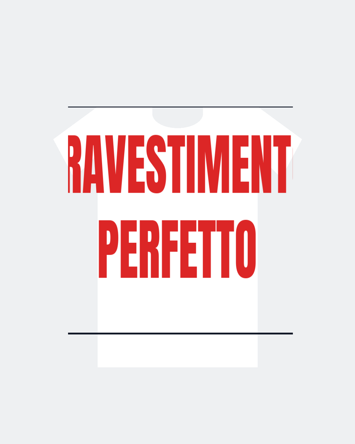 T-Shirt "TRAVESTIMENTO PERFETTO"