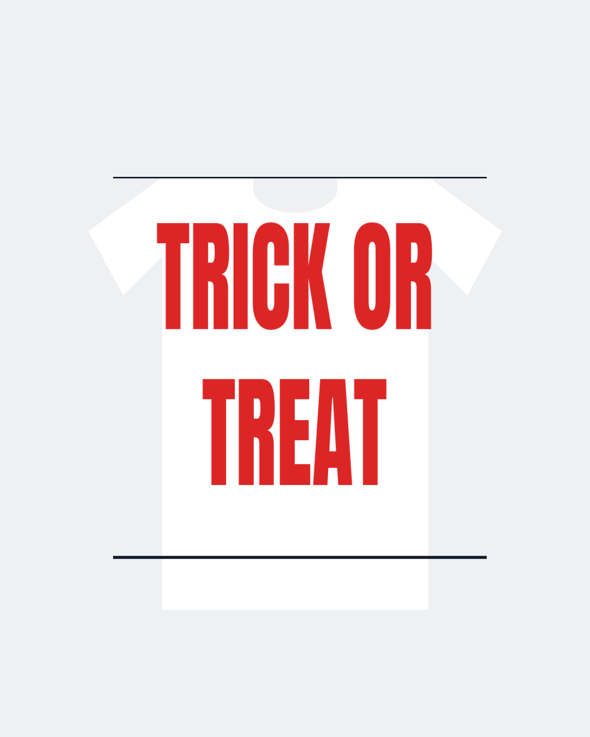 T-Shirt "TRICK OR TREAT"