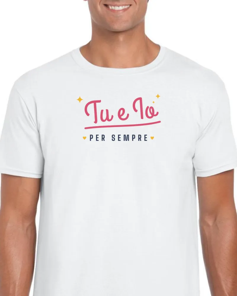 T-Shirt "TU E IO"