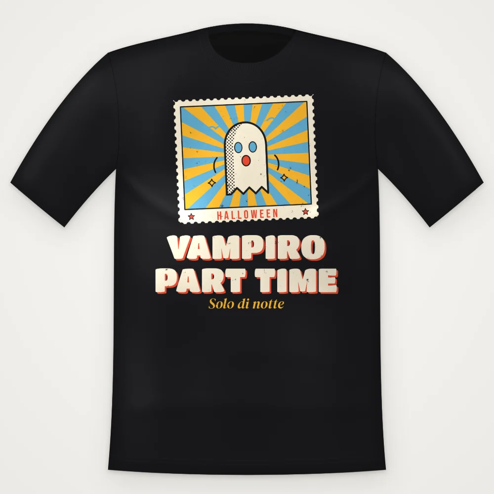 T-Shirt "VAMPIRO PART TIME"
