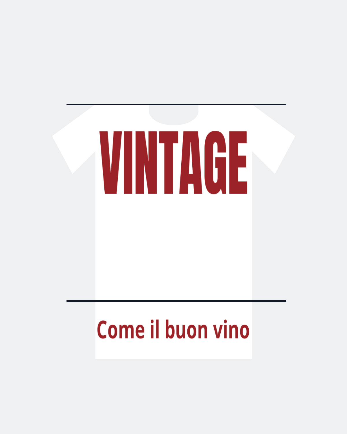 T-Shirt "VINTAGE"