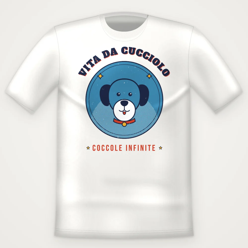 T-Shirt "VITA DA CUCCIOLO"