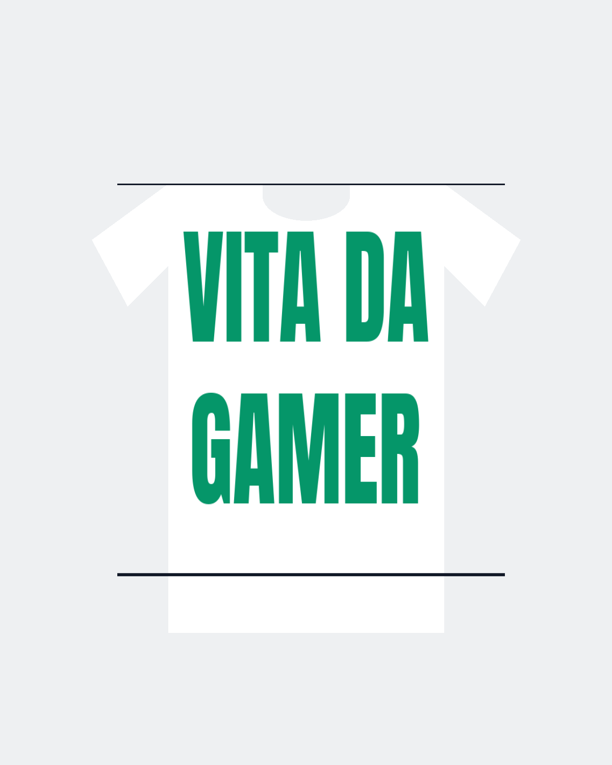 T-Shirt "VITA DA GAMER"