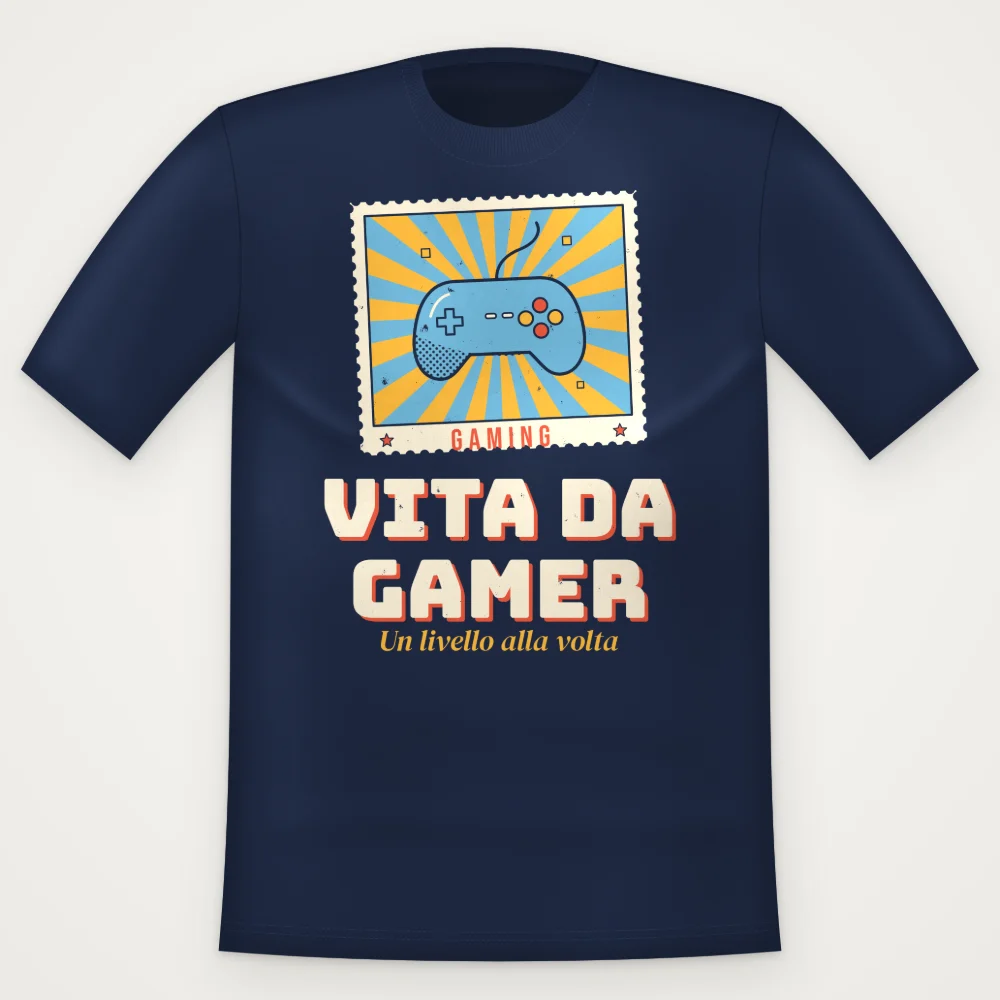 T-Shirt "VITA DA GAMER"