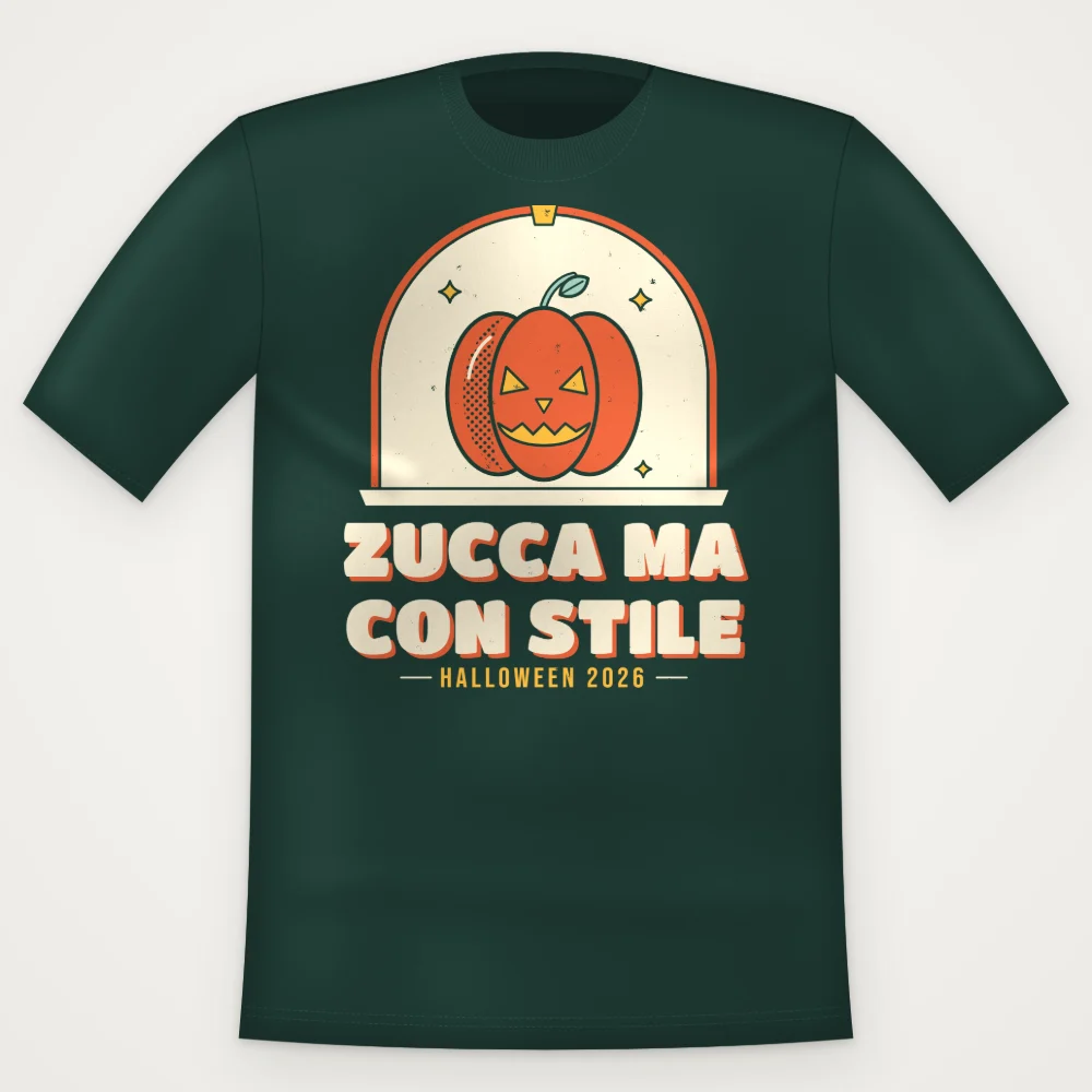T-Shirt "ZUCCA MA CON STILE"
